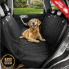 Pet Dog Car Seat Cover Rear BackTravel Waterproof Bench Protector Luxury -Black XH