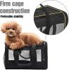 ScratchMe Pet Travel Carrier Soft Sided Portable Bag for Cats, Small Dogs,