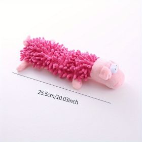 Pet Dog Toy Sounding Toy For Dog Chew Toy Puppy Molar Toy Plush Toy Dog Interactive Toy Supplies (Model: Pink Pig)