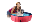 Dog Pool, 160*30/120*30 Foldable Large and Small Dog Pool, Dog Bath, 100% Safe & Non Toxic Kid's Rigid Pool