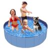 Foldable Pet Swimming Pool PVC Kiddie Baby Dog Swim Pool Bathing Tub Playmat Kids Pools