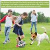 Dog Toys Interactive Pet Football Toys With Grab Tabs Dog Outdoor Training Soccer Pet Bite Chew Balls For Dog Accessories